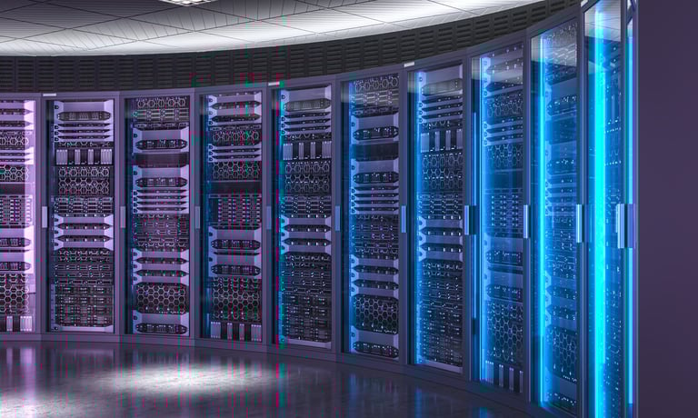 Modern server racks